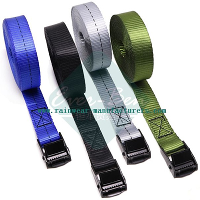 25mm-black cam buckle lashing strap-vehicle tie down straps